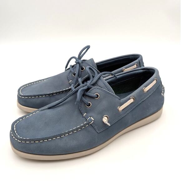 Rodd & Gunn Gordons Bay Boat Loafer Shoes Slip On Men's Indigo Size US8.5 EU42 - Picture 1 of 11